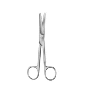 Operating Scissors Straight Fig # 1 10cm/4" Bl/Bl