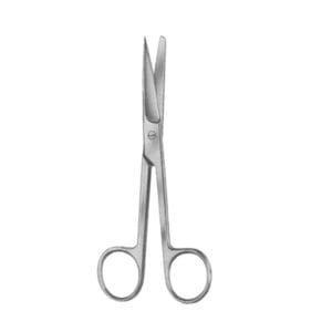 Opertaing Scissors Straight Fig # 2 11.5cm/4 1/2" Sh/Bl