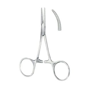 Hartmann Hemostatic Forceps BJ Straight 1:2 10cm/4