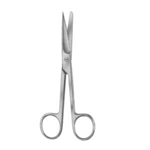 Opertaing Scissors Straight Fig # 2 16cm/6 1/4" Sh/Bl