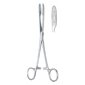 Gross-Maier Polypus Forceps BJ Straight 25cm/10" With Ratchet