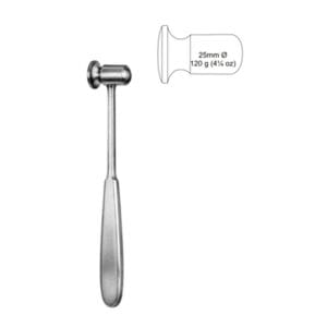 Doyen Bone Mallet dia 25mm, 120g, 21cm