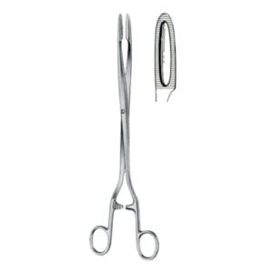 Sims-Maier Dressing Forceps SJ Straight 28cm/11"