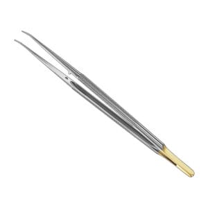 Micro-tissue forceps, 18 cm, cvd., 1, 2 mm