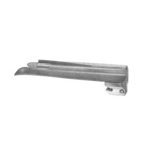 Guedel-Negus Laryngoscope Blades Fig # 3, working length 110mm, Women's