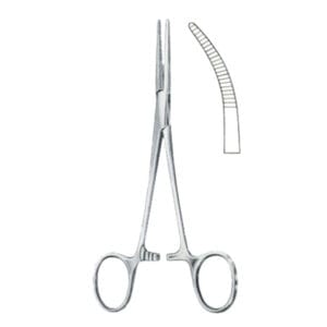 Kelly HemostaticForceps BJ Curved 14cm/5 1/2"