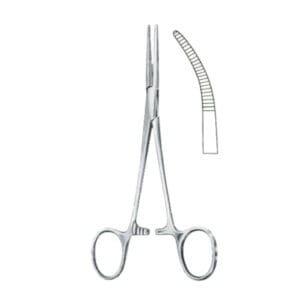Kelly-Rankin Hemostatic Forceps BJ Curved 16cm/6 1