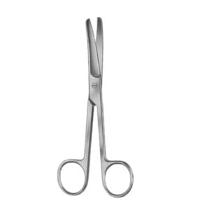 Opertaing Scissors Curved Fig # 1 13cm/5" Bl/Bl