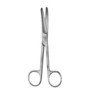 Operating Scissors Curved Fig # 1 18cm/7" Bl/Bl