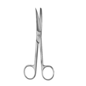 Operating Scissors Curved Fig # 2 13cm/5" Sh/Bl