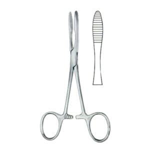 Pean Hemostatic Forceps BJ 14cm/5 3/4"