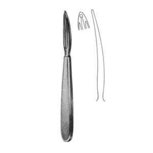 Kocher Goitre (Thyroid) Dissector w.hole 15cm