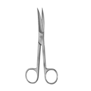 Operating Scissors Curved Fig # 3 10cm/4" Sh/Sh