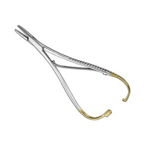 MATHIEU, needle holder, 17cm, delic.jaws, TC
